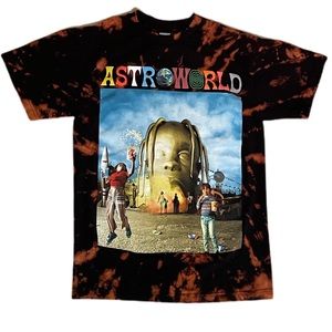 Astroworld Travis Scott Tie Dye T-shirt